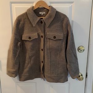 Madewell 100% merino wool jacket